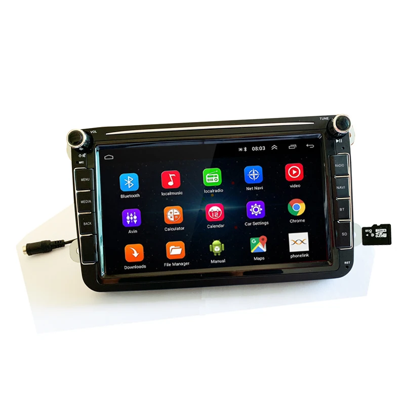 2 Din автомагнитола gps навигация Мультимедиа для VW POLO PASSAT B5 B6 Golf 5 Octavia SEAT LEON Tiguan Touran Jetta School Rapid