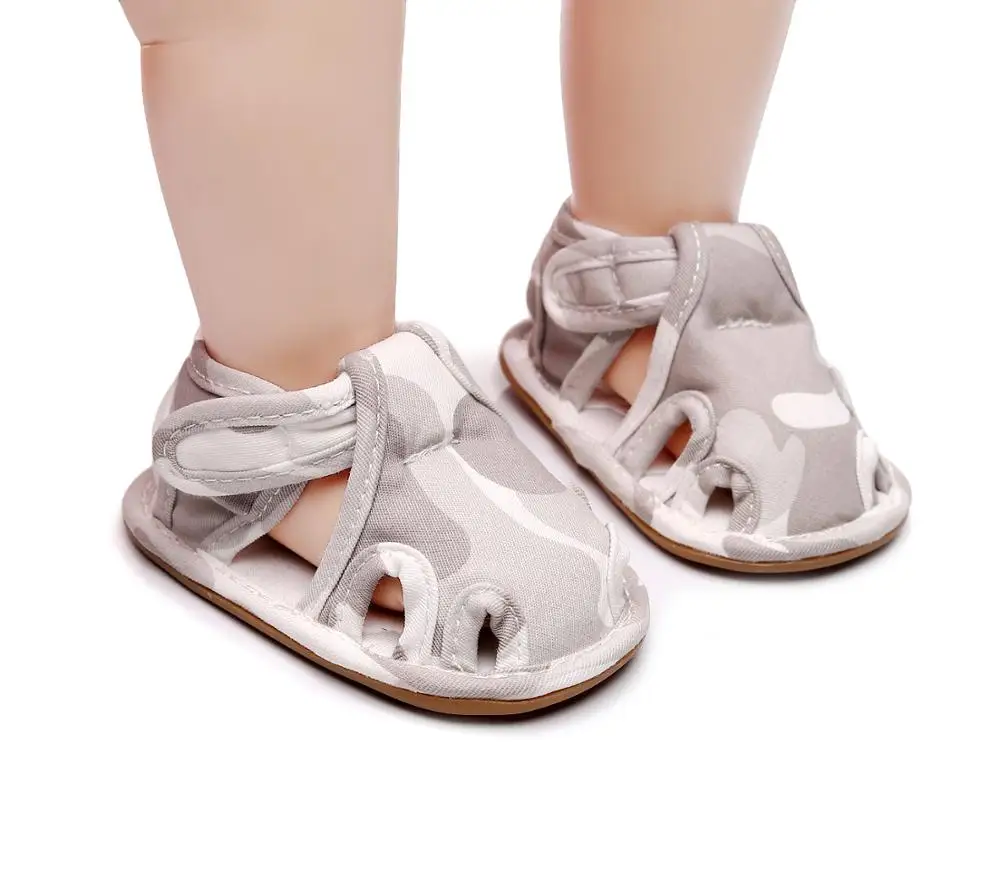 Камуфляжные детские туфли с резиновой подошвой хлопковые Туфли ходунки жесткой