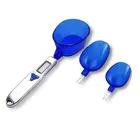 Цифровые весы-ложка, кухонные весы с ЖК-дисплеем, 500 г0,1 г, электронные мерные детали с 3 съемными ложками для взвешивания