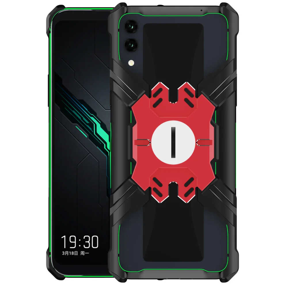Герой Marvel элементы Алюминиевый металлический бампер чехол для Xiaomi Black Shark 2/Helo тонкий жесткий защитный бампер для телефона