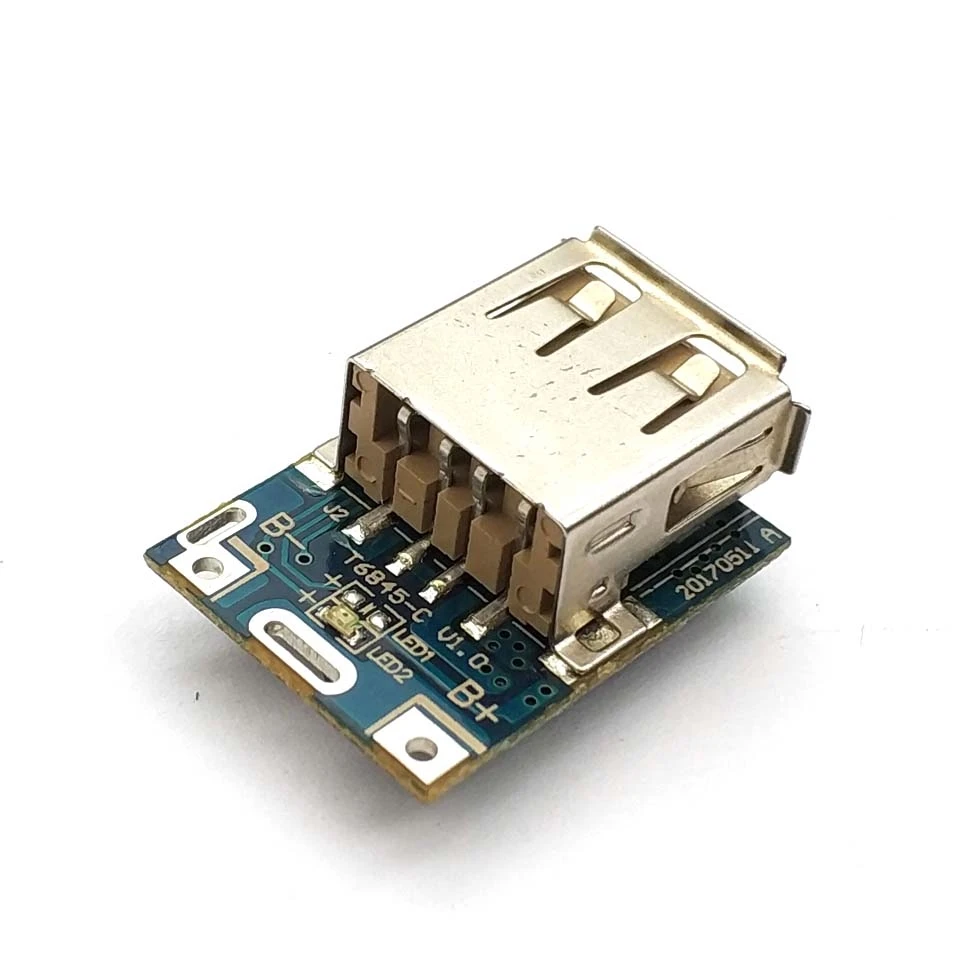 Повышающий Модуль питания для литиевых батарей защитная плата зарядки