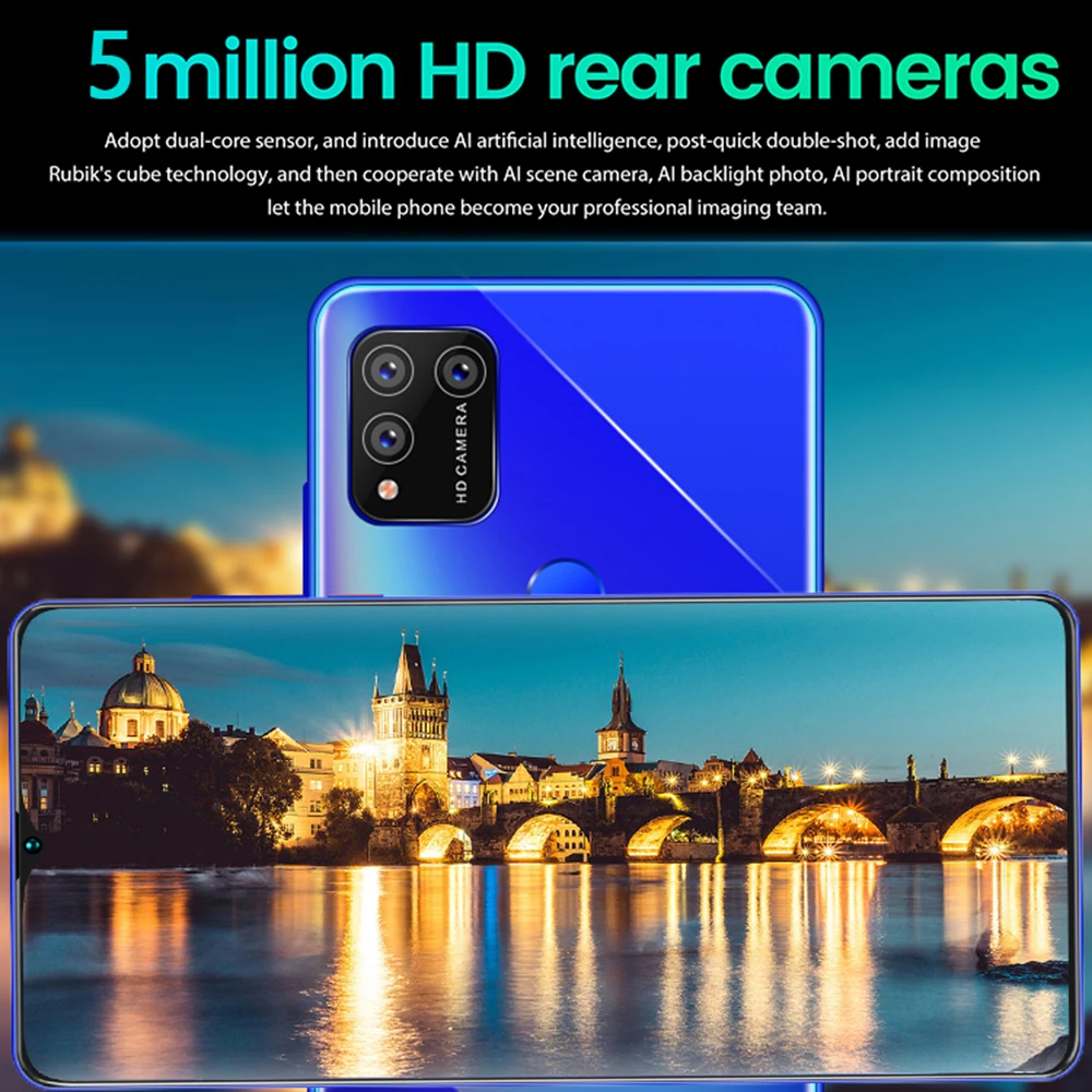 

SOYES S30 New Mobile Phones Full Screen Android 6.7 2GB RAM 32GB ROM Smartphones 4800mAh Cellphones Face ID Unlock Phones