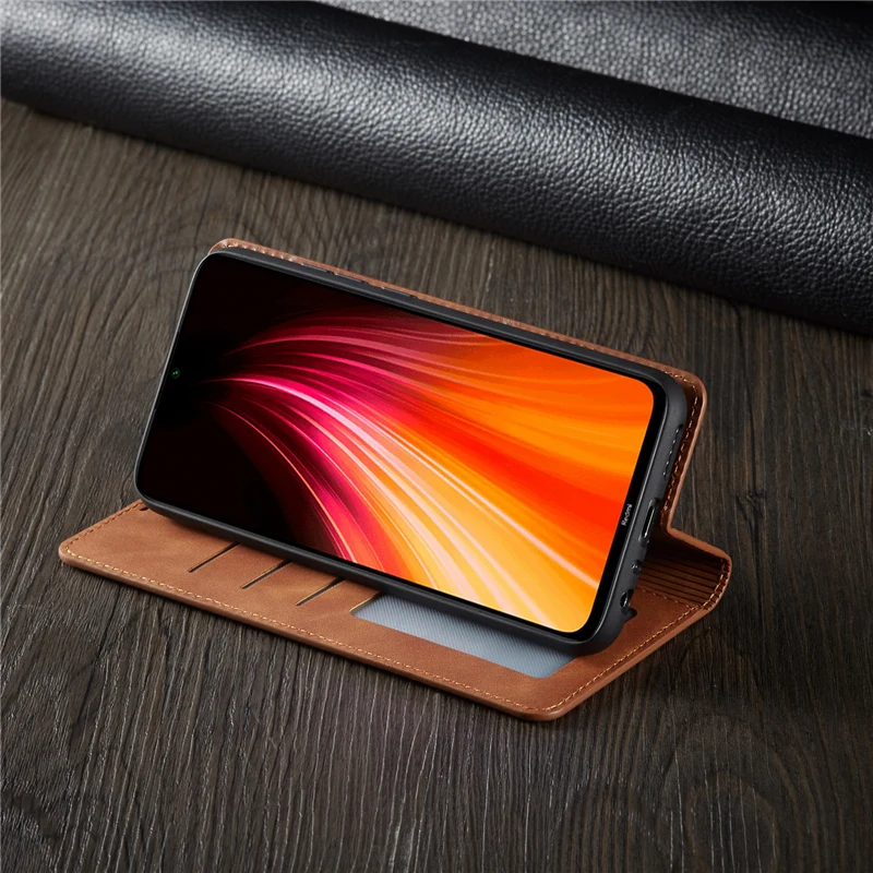 Чехол для Xiaomi Redmi 9A 9C Note 9S 10S 9 9T 8 7 Pro Note9S Max магнитный кожаный кошелек Mi Poco M3 X3 NFC 10T