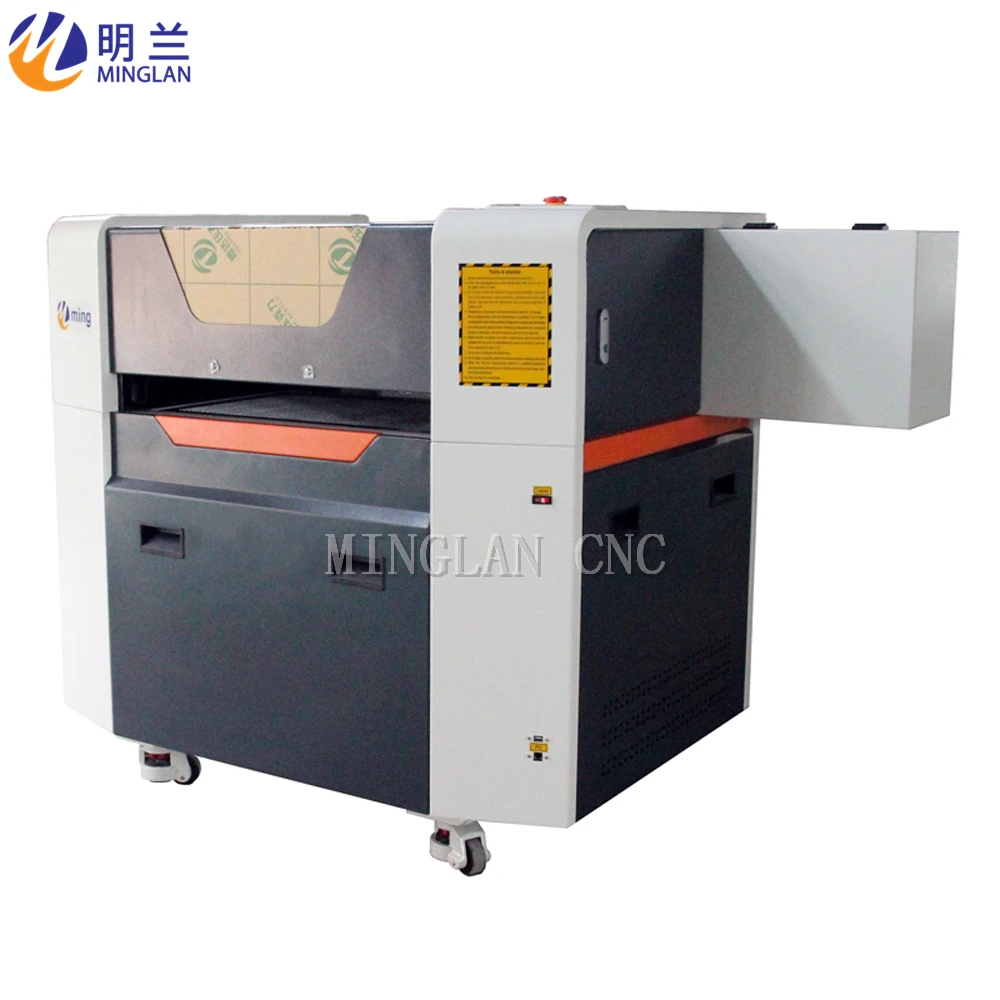 6040 laser engraving and cutting machine 600*400mm with reci 90W laser tube enlarge