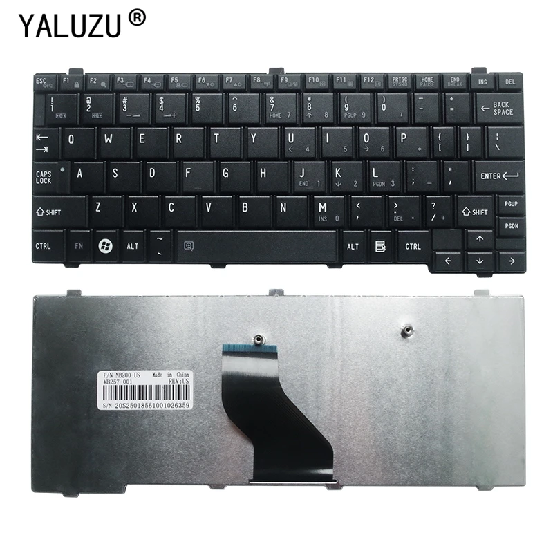 Свяжитесь с нами для ноутбука TOSHIBA NB200 NB201 NB202 NB203 NB205 NB250 NB255 Клавиатура черный новый