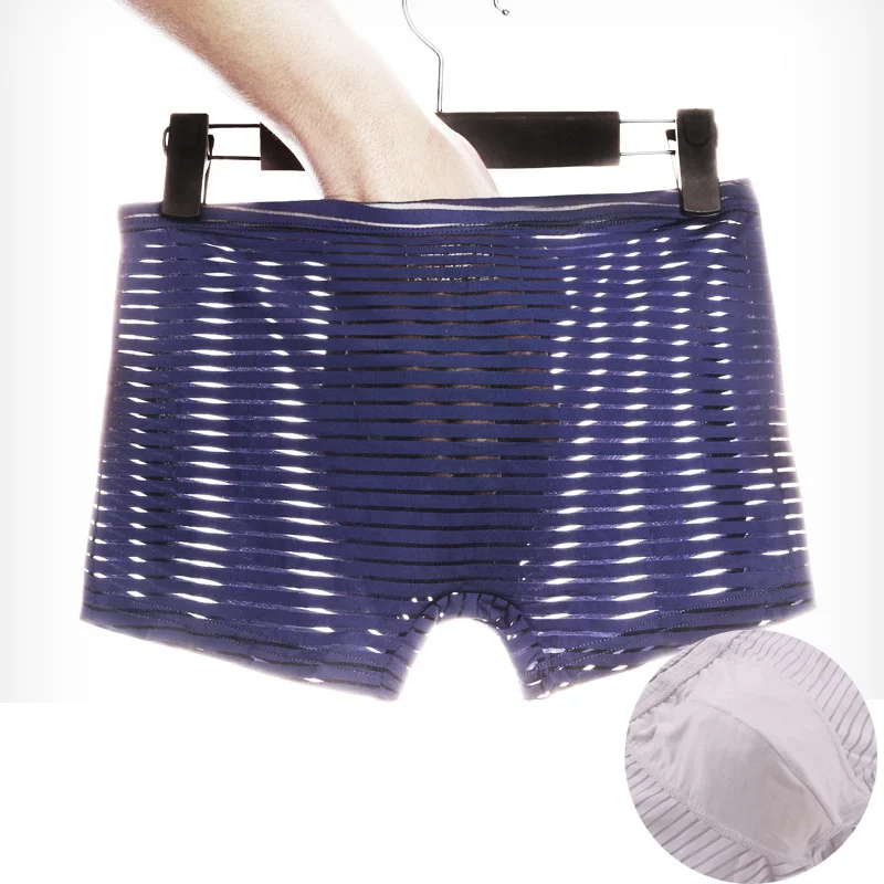 Нижнее белье мужские боксеры мужское нижнее низкая посадка прозрачные трусы