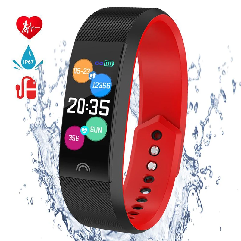 Смарт-часы F6 с пульсометром тонометром кислородом и защитой класса IP68 |