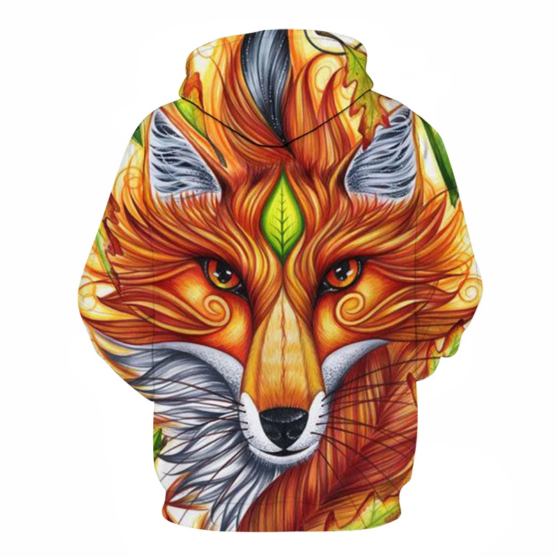 

3D Hoodie Sweatshirt Men's / Women's Sports Tops Printed Wolf Hoodie Men's Thin Autumn Sweatshirt Hip-Hop Hoodie