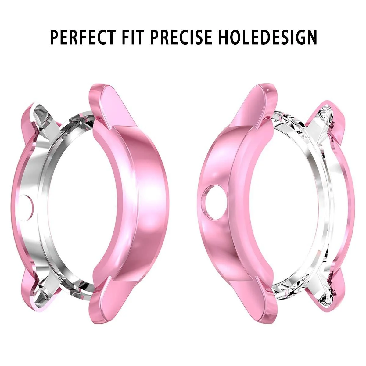 

Anti-scratch Solid Silicone Case For Garmin Vivoactive 3 Trainer Watch Accessories Fashion Ultra-thin Shockproof Case Cover