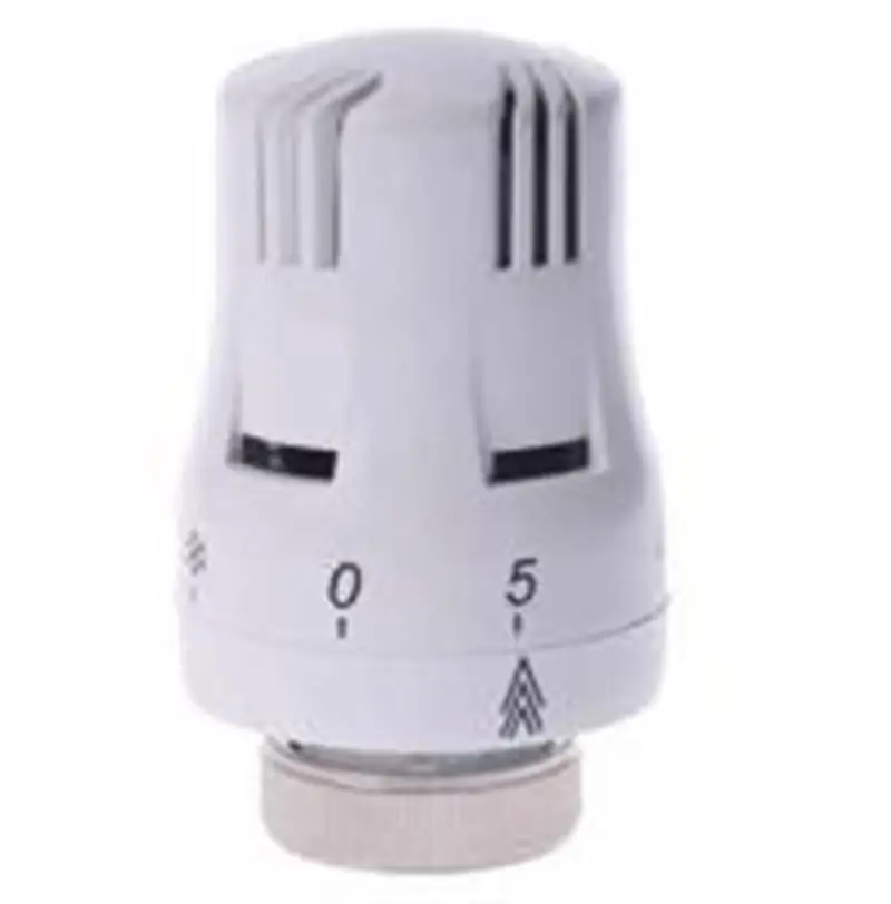 

2pcs Thermostat Valve Temperature Valve Adjustable Heater Control Head Thermostatic Heating System Supplies