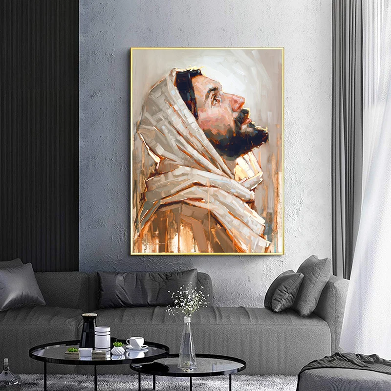 Религиозная Пасхальная фигурка декоративные картины постер для домашнего