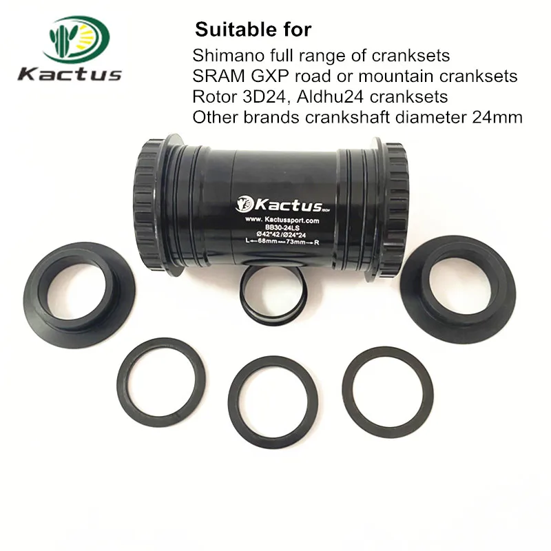 KACTUS BB30 24LS Нижний Кронштейн Керамика подшипник Запчасти для горного и дорожного