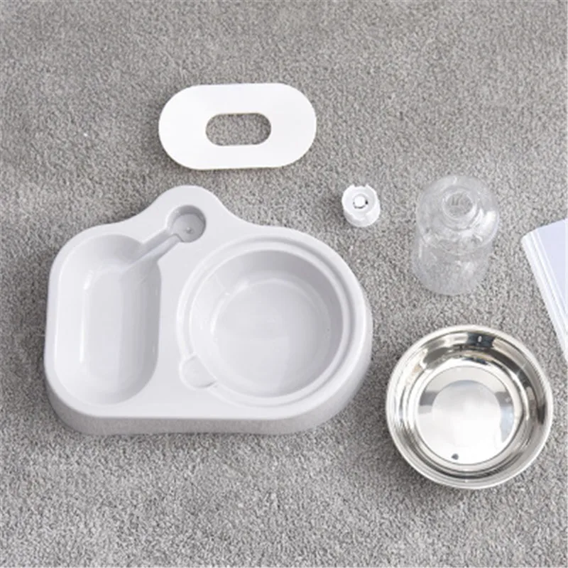 Миска для кошек двойная миска автоматическая питьевой воды не мокрая gou shi ручка