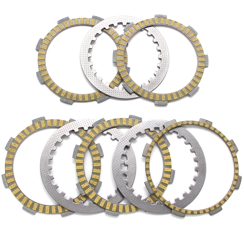 

Motorcycle Friction Clutch Plates For Honda CRF230 CRF230L CRF230M Supermoto FTR223 SL230 XL230 NC36 22201-MJ8-000 22201-KBG-A00