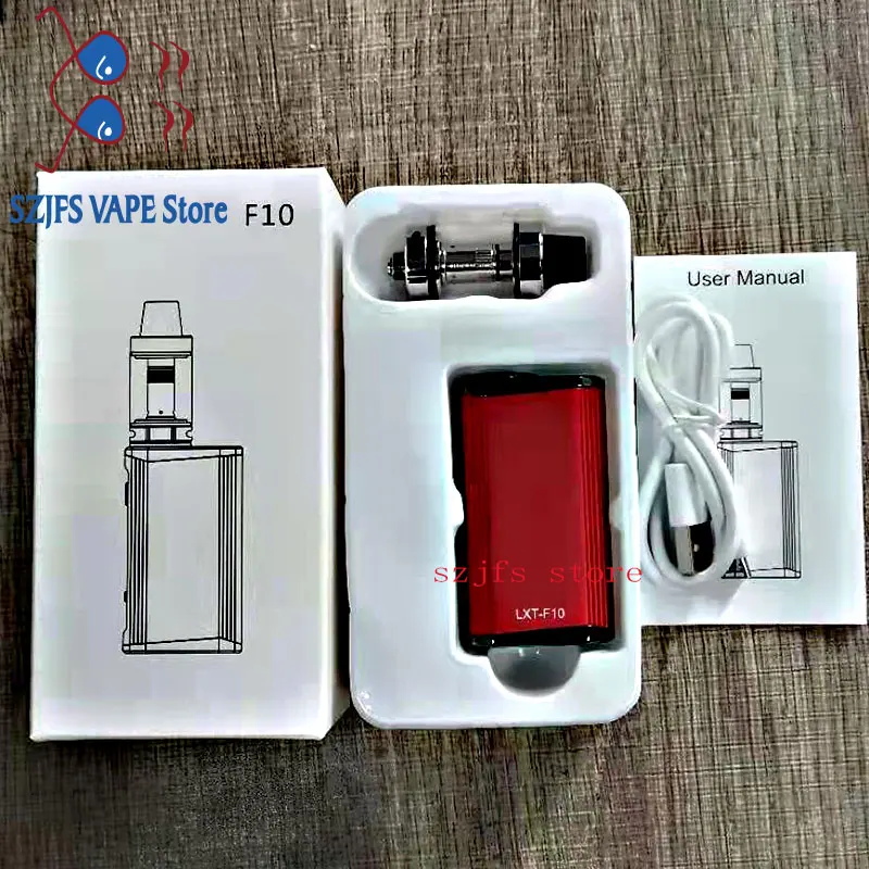 

80W Mod Starter Kits 2200mAh Battery Vape Mod 80W Electronic Cigarette Vape Kit 3.5ml tank 510 Thread Voltage Adjustable Kit