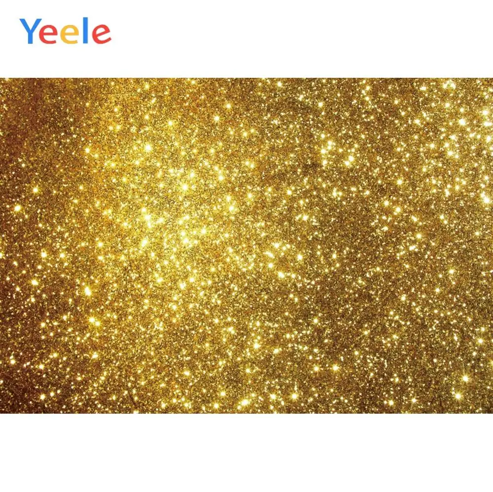 

Фон для фотосъемки Yeele с золотыми блестками светильник светом, для дня рождения, Декорации для фотостудии