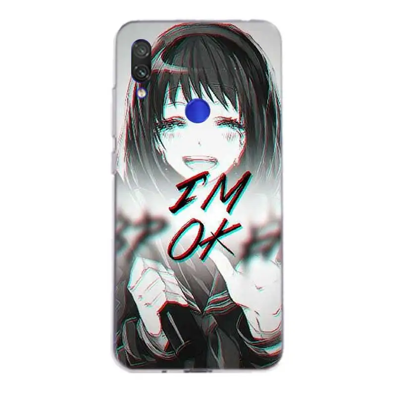 Sugoi семпай аниме Waifu чехол для Xiaomi Redmi Note 7 6 Pro 5 4 4X K20 7A Y3 S2 5A 6A Xiomi Pocophone F1 9T 9 SE 8 A2 lite |