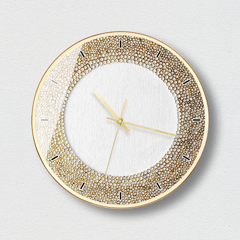 Часы настенные кварцевые золотистые арт современные с изображением Pow патруля