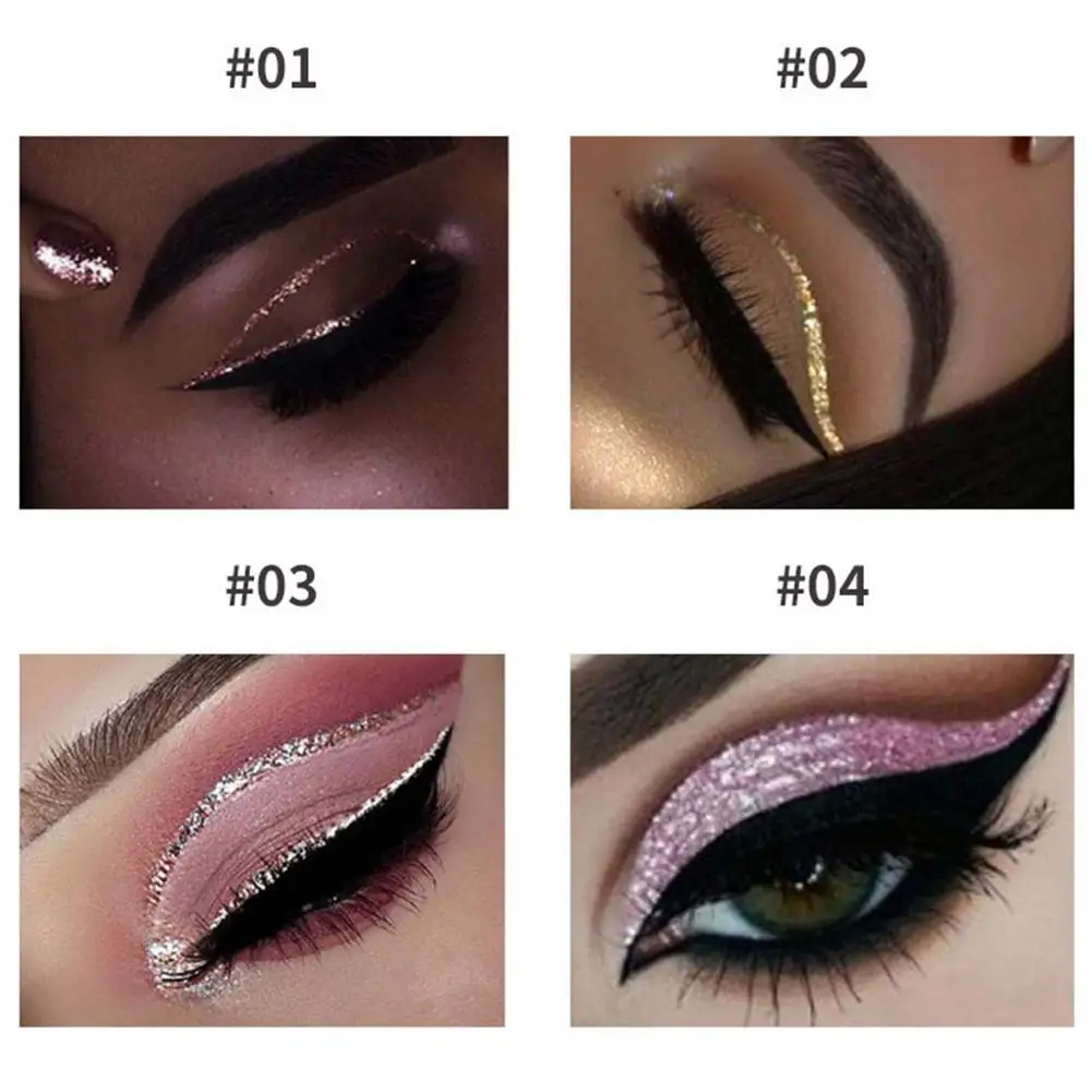 

The New High Quality Professional Makeup Glitter Liquid Eyeshadow Stick Waterproof Long-Lasting Eye Makeup Maquillage