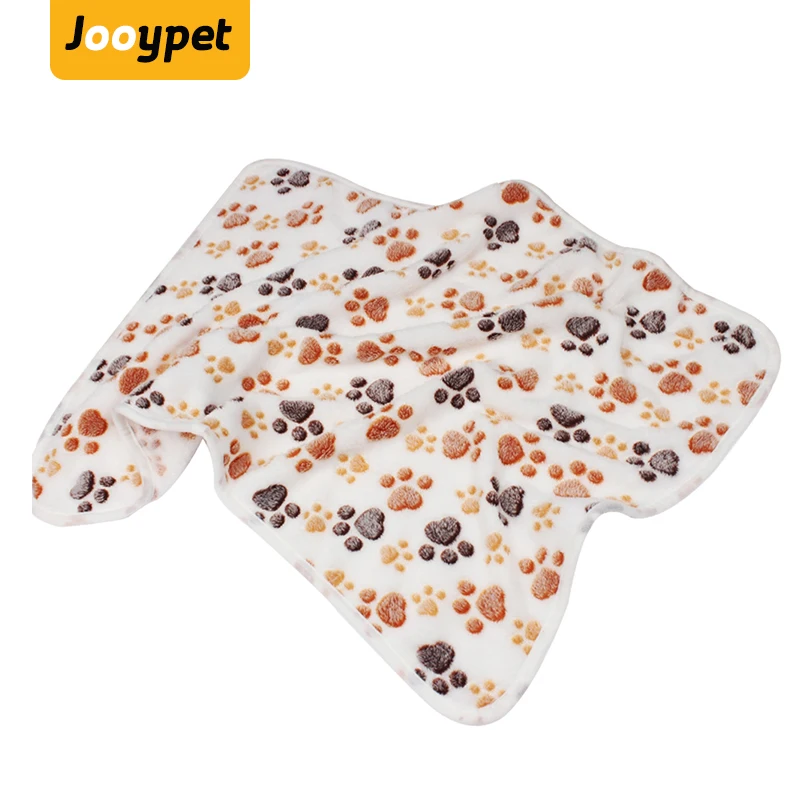 JOOYPET собака кошка кровать коврик для ног с принтом мягкий теплый спальный матрас