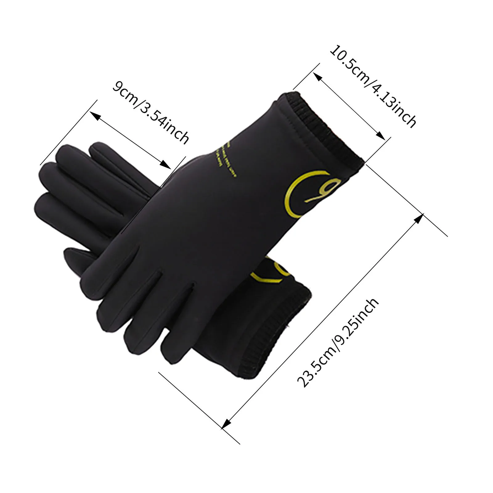 

Neutral winter ski gloves with touch screen cold resistant antiskid warm and antiskid all finger bicycle gloves
