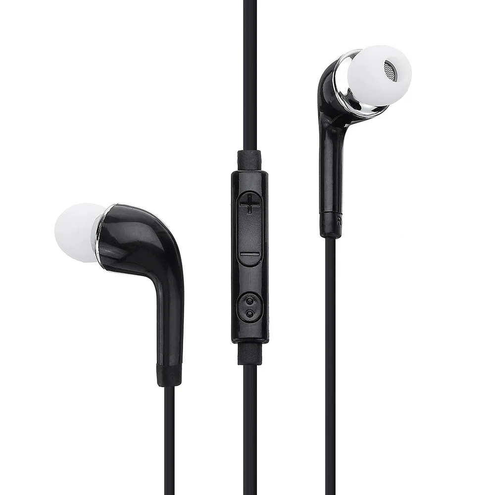 

S4 headset J5 Android smart universal mobile phone wired control with wheat heavy bass in-ear headset