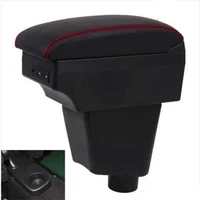 for renault clio 4 armrest for renault captur clio 3 iii iv car armrest box car accessories storage box cup holder ashtray usb