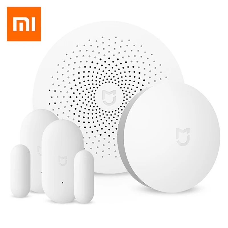 Оригинальный Xiaomi 3 в 1 mijia умный дом Aqara набор безопасности многофункциональный шлюз дистанционное