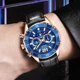 Men Watch LIGE 2021 Luxury Leather Waterproof Sport Watches Men Fashion Automatic Date Chronograph Quartz Clock Relojes Hombre Other Image