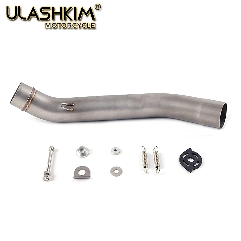 

Motorcycle Exhaust Muffler Escape Middle Link Mid Pipe Full System Slip On For Kawasaki Z750 Z 750 With DB Killer