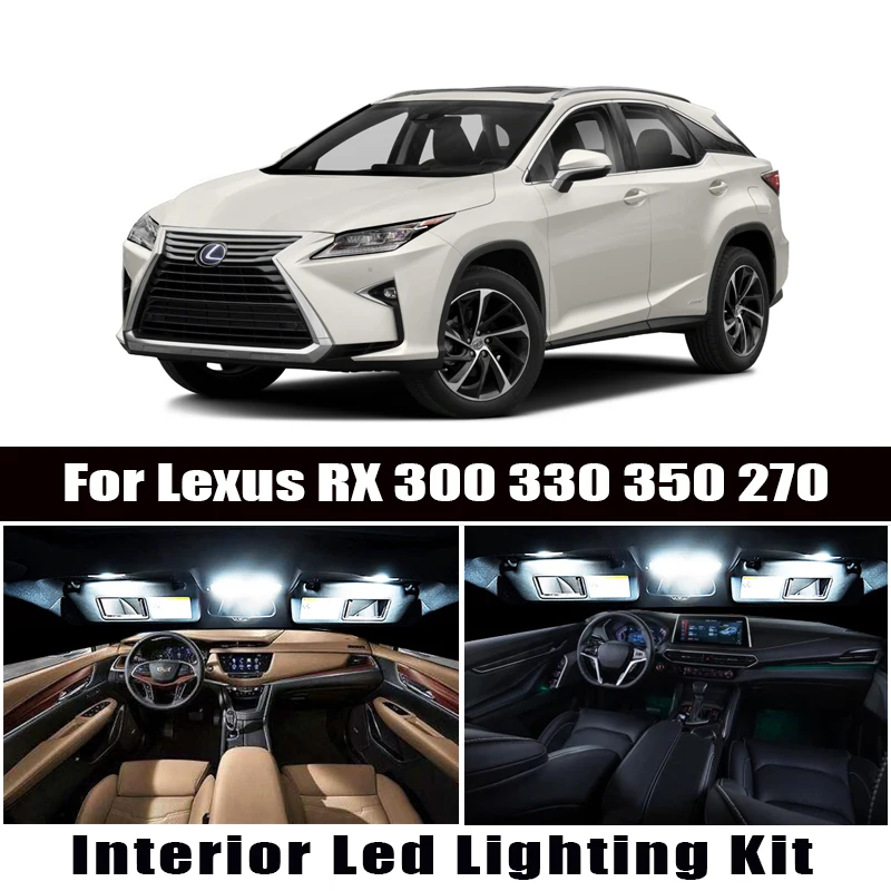 Canbusレクサスrx 300 330 350 270 400h 450h Rx300 Rx330 Rx350 Rx270 Rx400h Rx450h 1998 Ledインテリアライト Aliexpress Automobiles Motorcycles