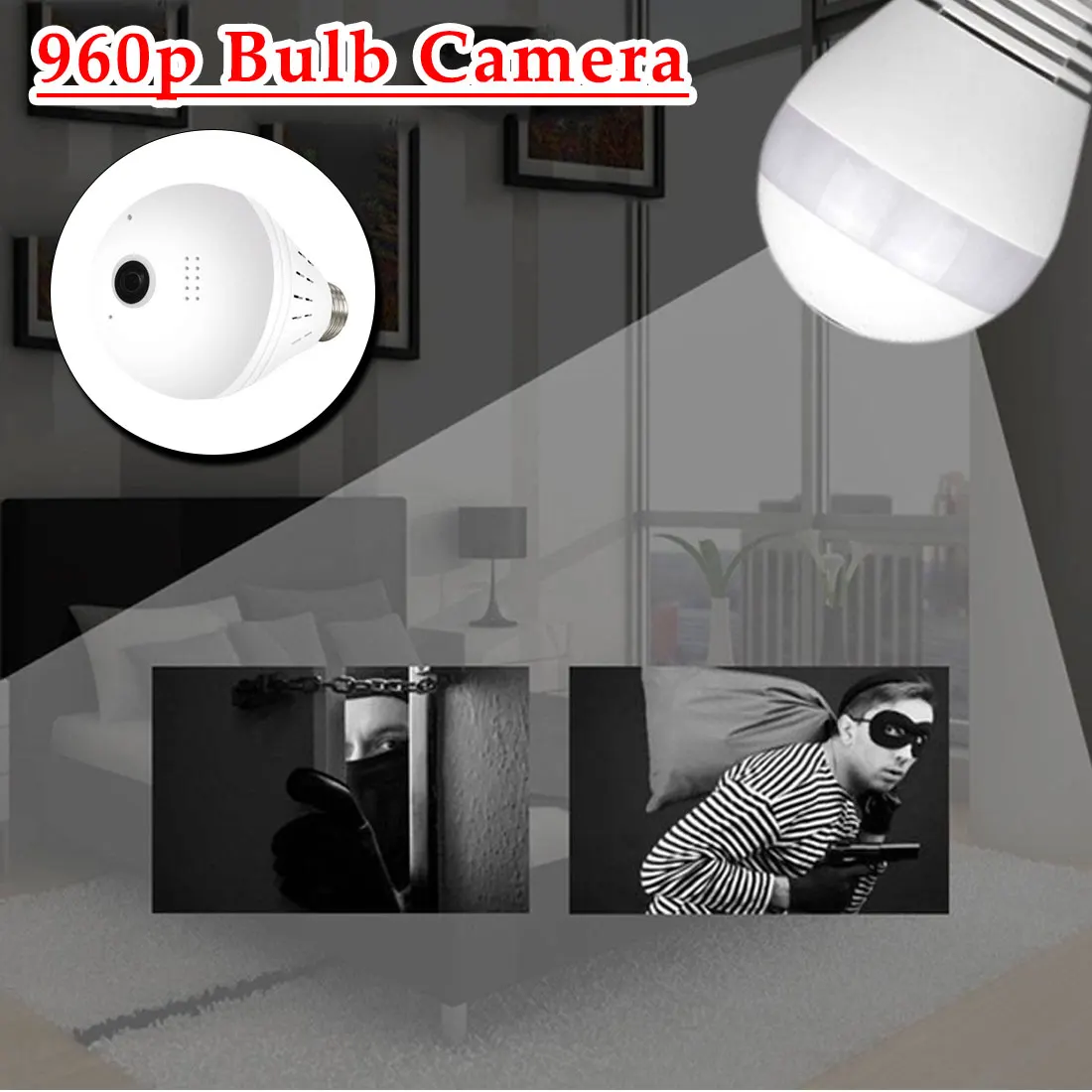 Камера видеонаблюдения рыбий глаз 960P 360 МП 1 44 градусов | Безопасность и защита