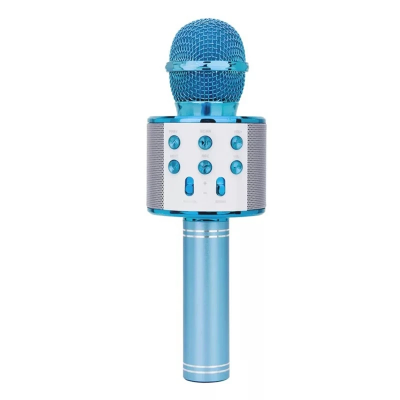 

Wireless Portable Handheld Bluetooth Karaoke Microphone Singing Machine 40JC