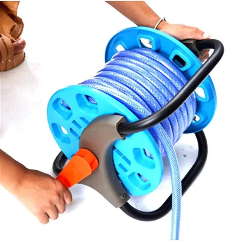 

1pc Pipe Rack Professional Creative Portable Practical 25M Storage Rack Hose Reel Organizer Holder for Water Pipe Garden