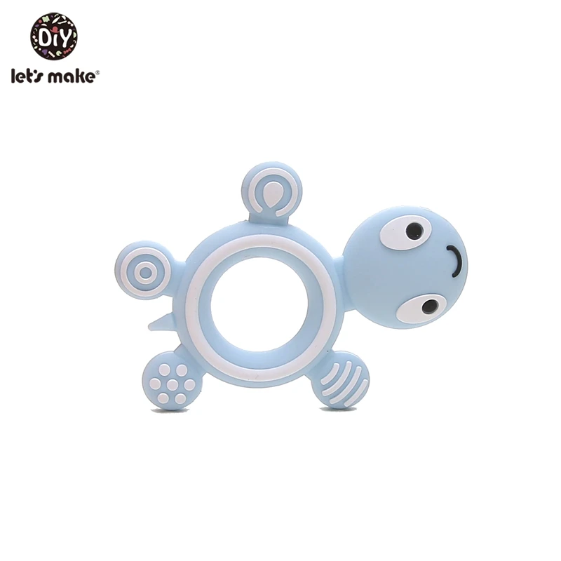 Let'S Make 1Pc Silicone Baby Teether Toddler Toys Diy Stroller Accessories For Pacifier Chain Owl Food Grade Toys Baby Teether - Цвет: 1ER129524