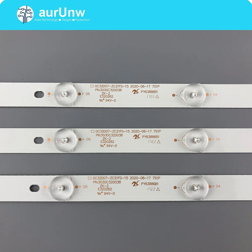 

Светодиодные ленты 303GC320038 LD32E12M для AOC 3212M GC32D07-ZC21FG-15 32PHF5011 32PHF3001/T3/32PHF3001/T3 32PHF3011/T3 32PHF3021/T3