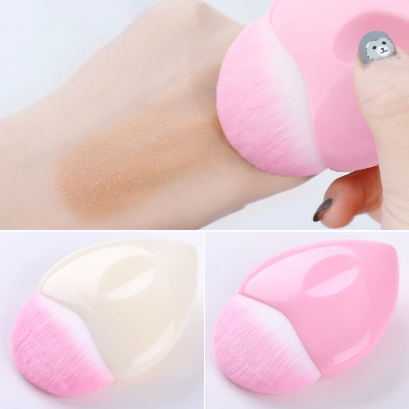 1 Pc Pinceau Maquillage Loving Heart Rose Blossom Patterns Eyeshadow Powder Brush Nail Brushes Art DIY Cosmetic Tool | Красота и