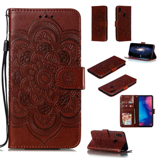 Brown B Чехол-книжка для Redmi 7 Note7, чехол для Xiaomi Redmi Note 7, роскошный 3D бумажник с тиснением, кожаный чехол для Redmi Note 8 Pro, 8A 7 S, чехол - Цвет: Brown B