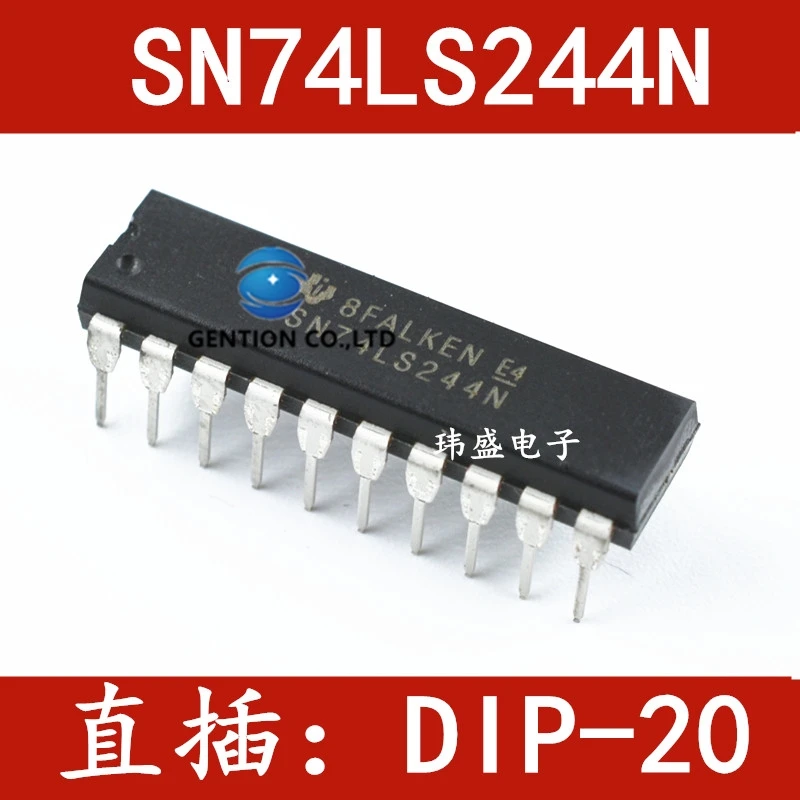 

10 шт. SN74LS244N HD74LS244P DIP-20 односторонние трехсторонние буферы данных строя 100% новые и оригинальные
