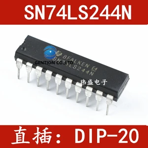 10PCS SN74LS244N HD74LS244P DIP-20 one-way tri-state data buffers in stock 100% new and original