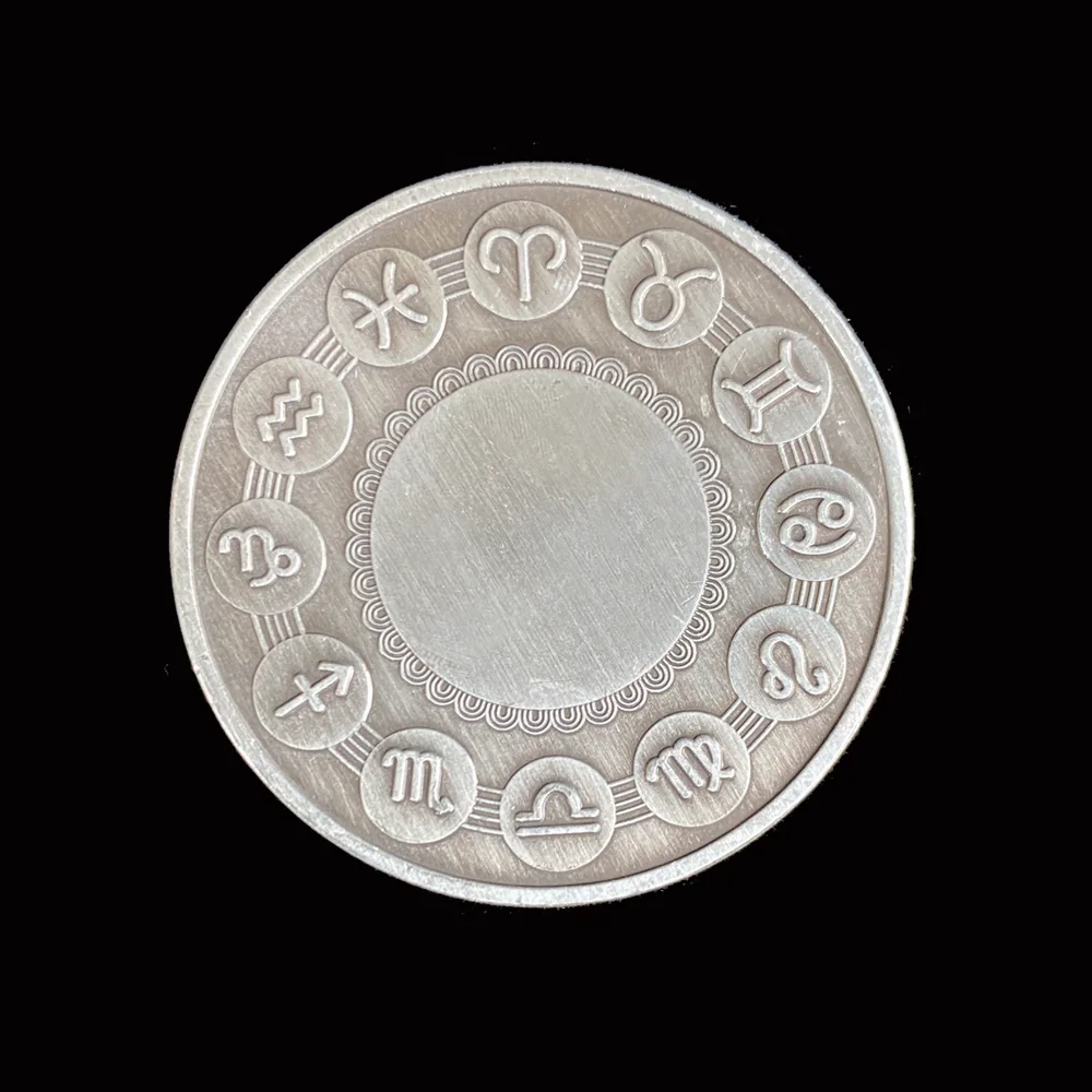 Красивые зодиака Созвездие серебряные коллекционные монеты подарки невалютных