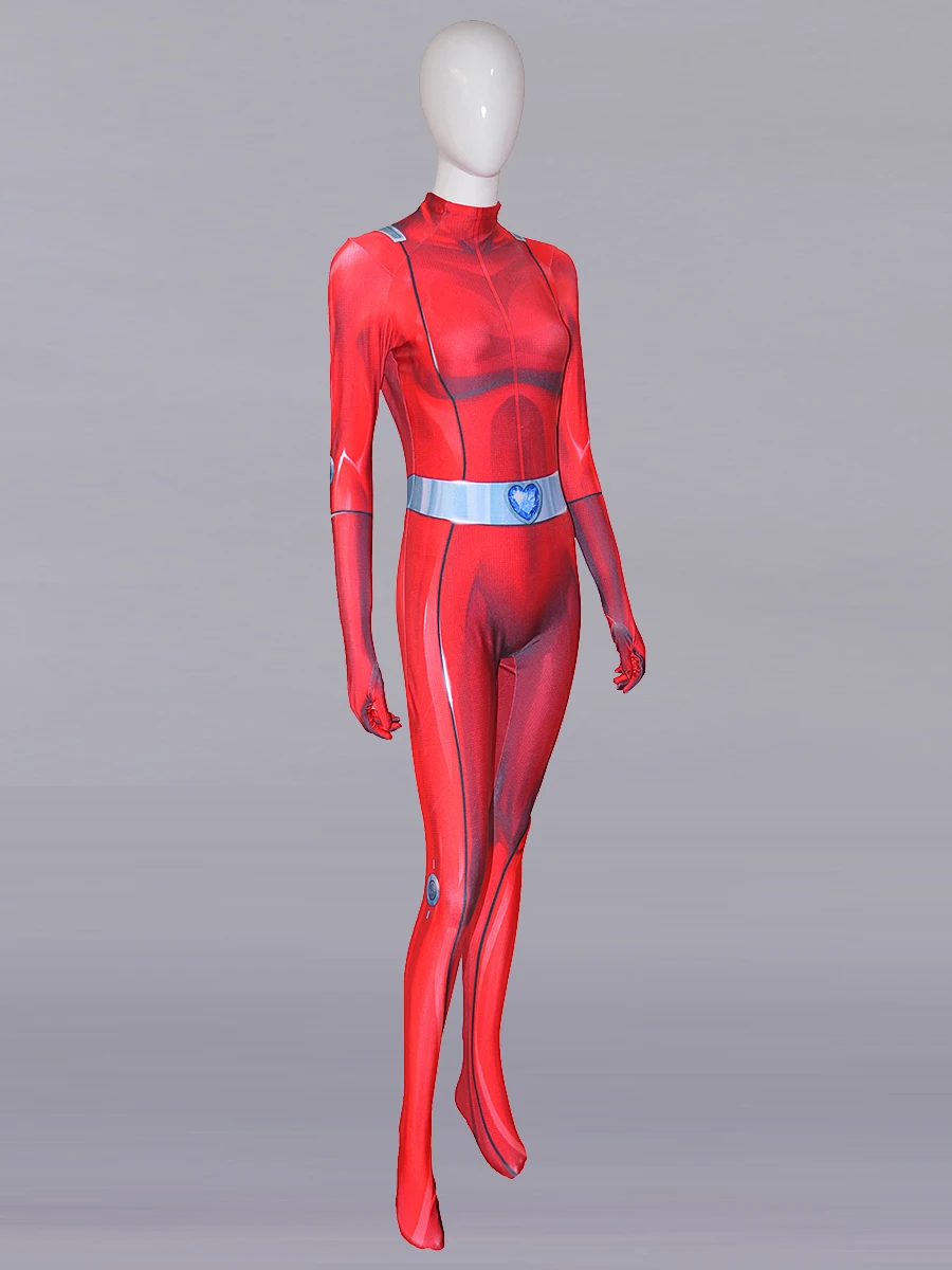 Новейшая модель Горячая Распродажа красного клевера полностью шпионы Костюм для