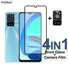 Закаленное стекло с полным покрытием для OPPO A56 A54S A55 A54 A53 A32 A33 A53S, защита экрана, защитная пленка для объектива телефона OPPO A56