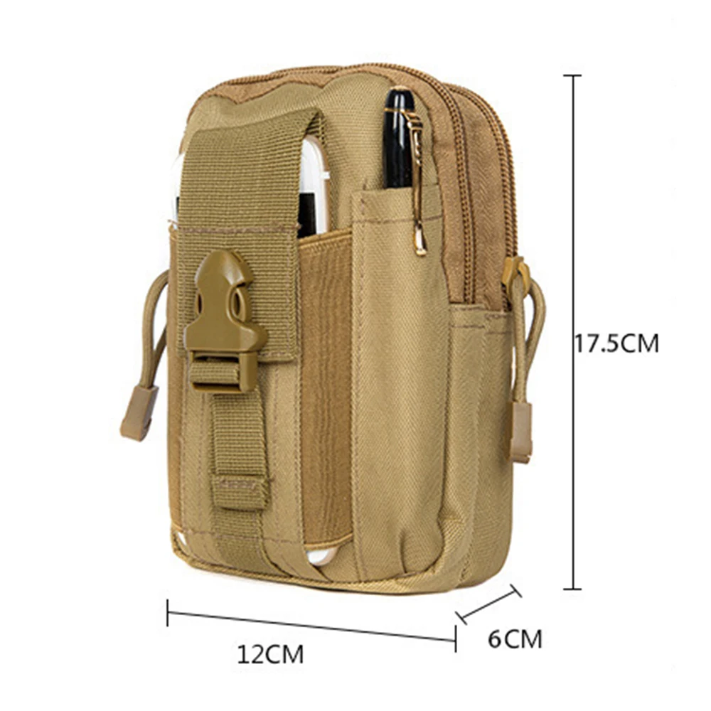 Камуфляжная тактическая спортивная сумка водонепроницаемый мобильный телефон