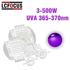 Светодиодный чип UV фиолетовый 365-100 нм, 1 Вт, 3 Вт, 5 Вт, 10 Вт, 20 Вт, 30 Вт, 50 Вт, 200 Вт, 300 Вт, 500 Вт, COB 45 мил, UV 3, 5, 10, 20, 30, 50, 100 Вт ламповые бусины