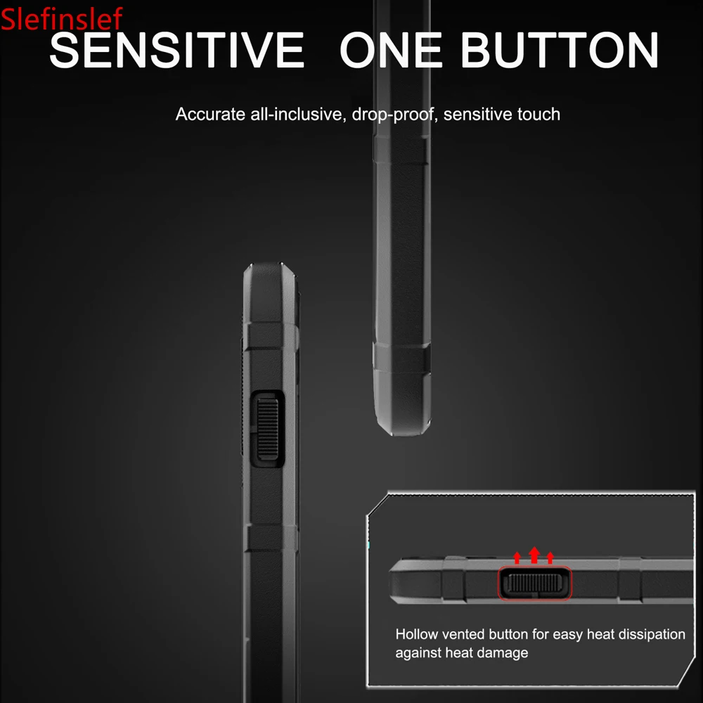 Прочный чехол из ТПУ толстый твердый жесткий армированный Тактический Защитный