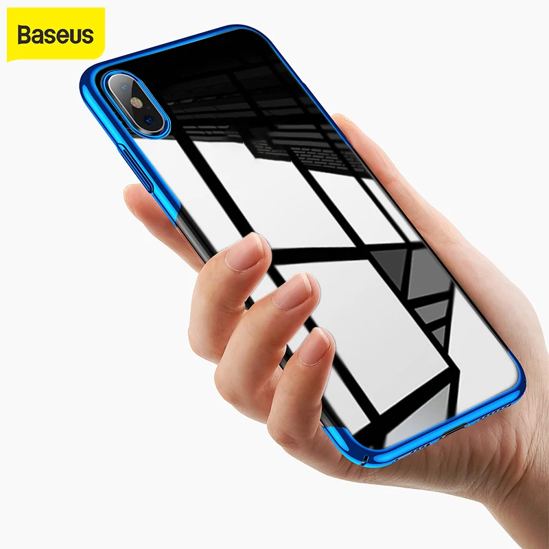 Чехол Baseus для iPhone Xs Max XR мягкий силиконовый чехол с покрытием 2018 Ультратонкий