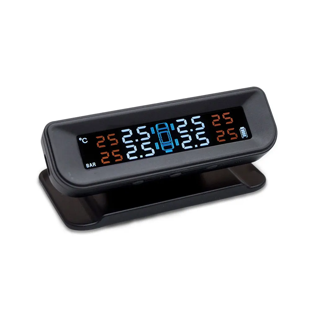 Стабильная шин Давление монитор TPMS Солнечный Мощность Tmps датчик давление в шинах