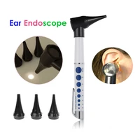 otoscope ophthalmoscope ear cleaner diagnostic earpicks led flashlight medical ent ear care examination diagnostic instruments