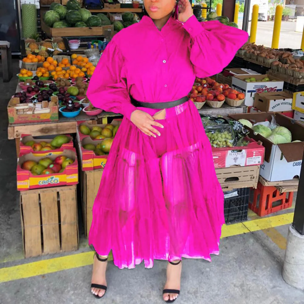 

Blouse Women Long Sleeve Top 2021 New Tunic High Waisted Mesh Patrchwork Fashion Female White Shirt Plus Size Party Club Clothes